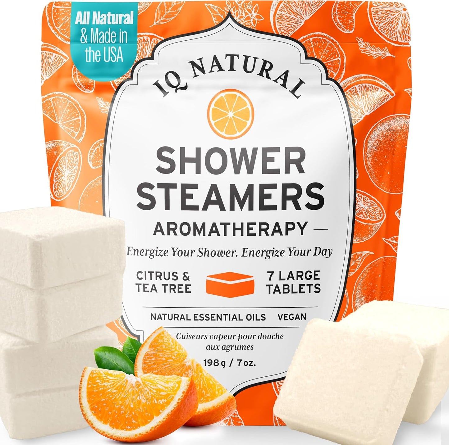 Revitalize Your Shower Experience with Eucalyptus Shower Steamers - Organic Aromatherapy Bombs Made in the USA