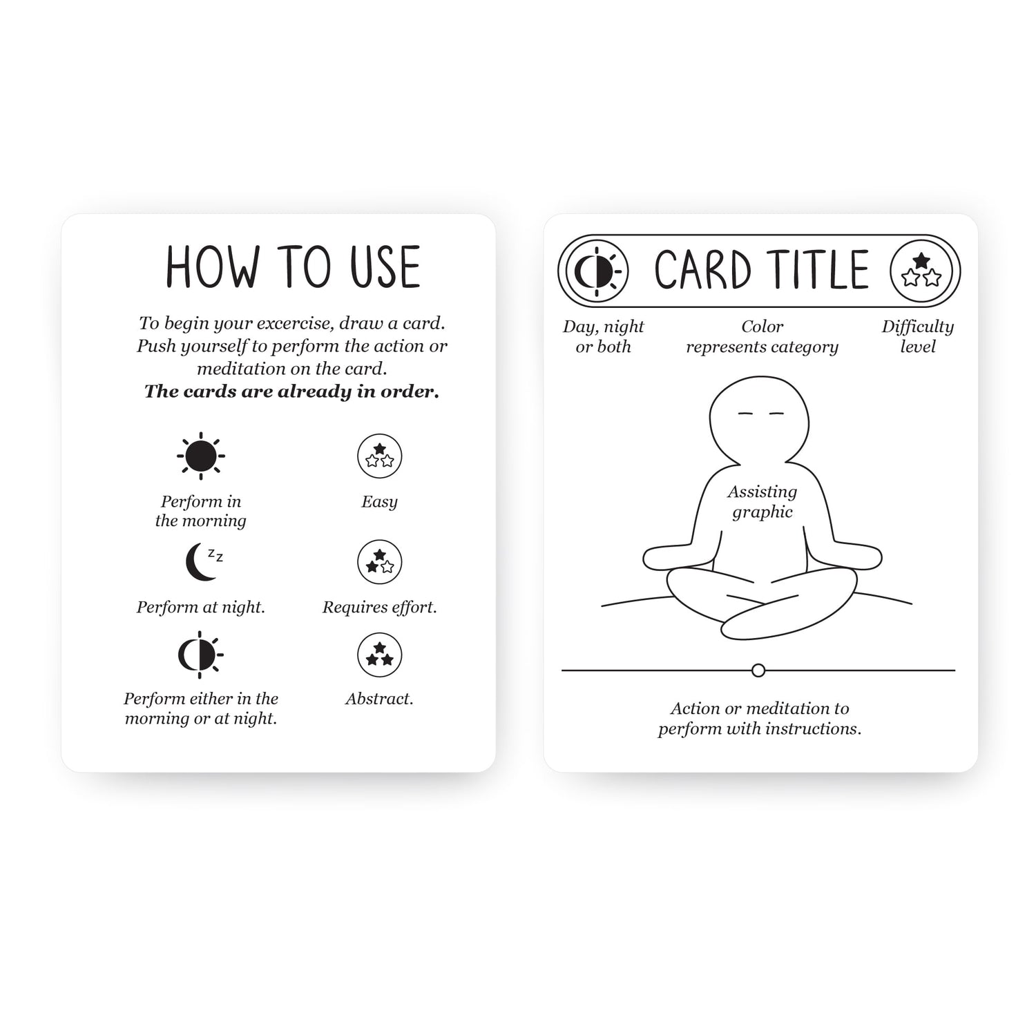Transform Your Mindset with 100 Meditation Cards | Positive Affirmations for Stress Relief & Mindfulness | Perfect Gift for Teens & Adults
