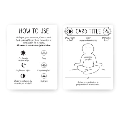 Transform Your Mindset with 100 Meditation Cards | Positive Affirmations for Stress Relief & Mindfulness | Perfect Gift for Teens & Adults