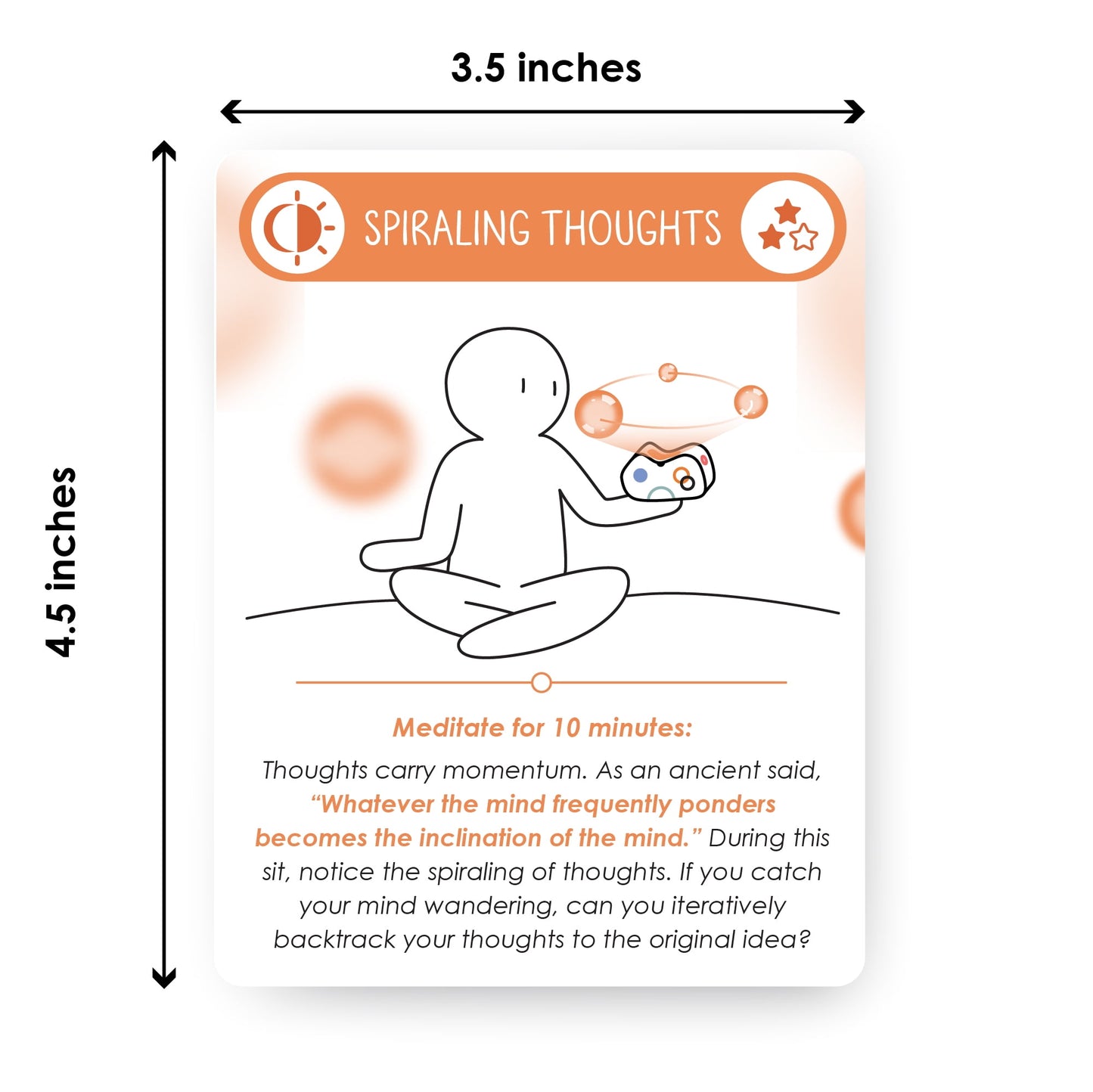 Transform Your Mindset with 100 Meditation Cards | Positive Affirmations for Stress Relief & Mindfulness | Perfect Gift for Teens & Adults