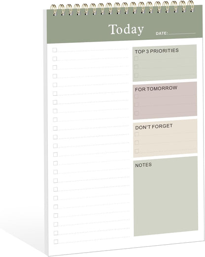Elevate Your Organization with Our Stylish Weekly To Do List Notepad - 52 Undated Sheets (8.5'' x 11'') for Home, School, and Work in Elegant Pink