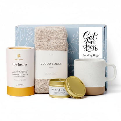 Indulge in Relaxation with the Unboxme Luxe Self Care Gift Box for Women | Thoughtful Premium Care Package Featuring a Sending Hugs Card | Ultimate Spa Basket for Wellness and Comfort