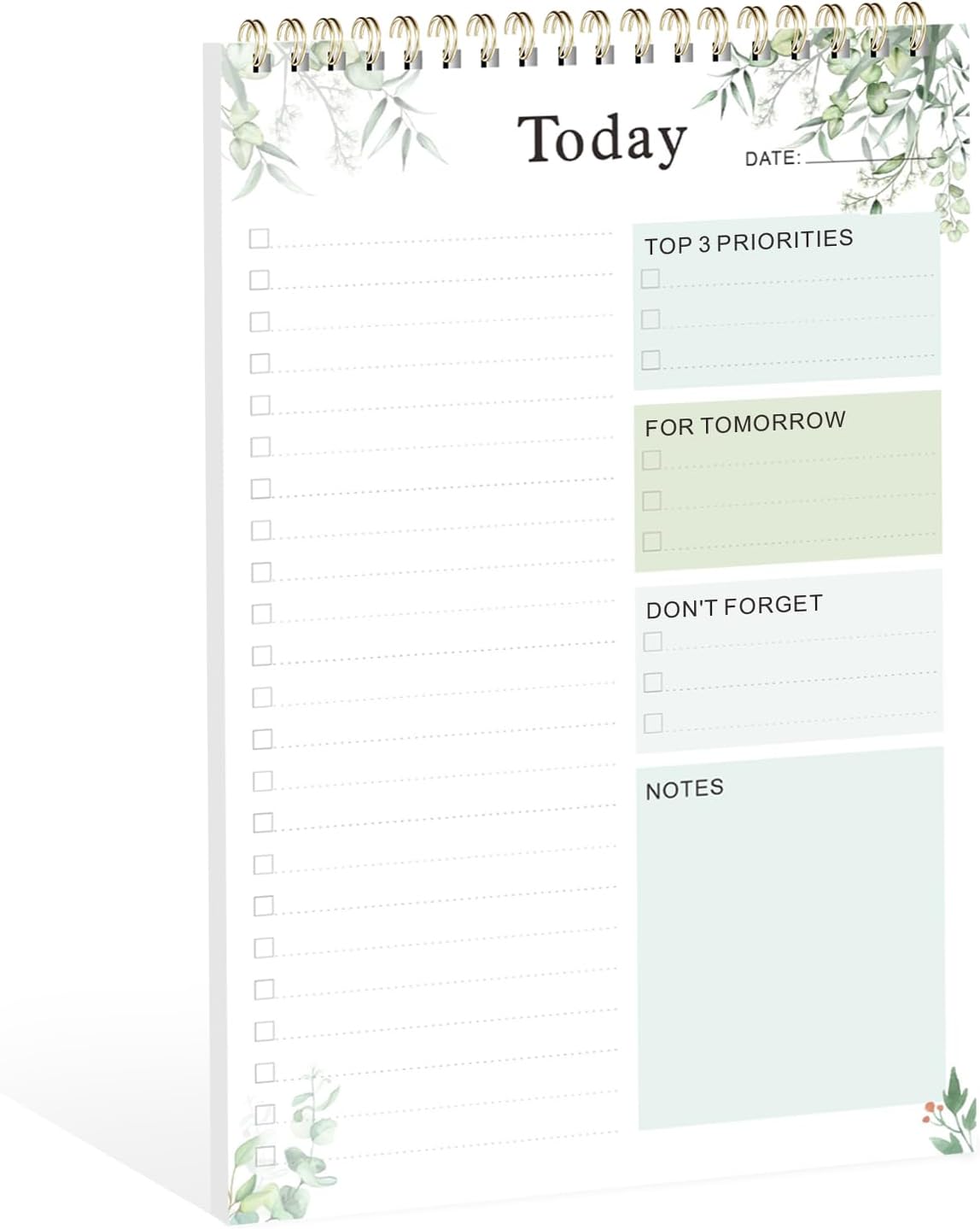 Elevate Your Organization with Our Stylish Weekly To Do List Notepad - 52 Undated Sheets (8.5'' x 11'') for Home, School, and Work in Elegant Pink