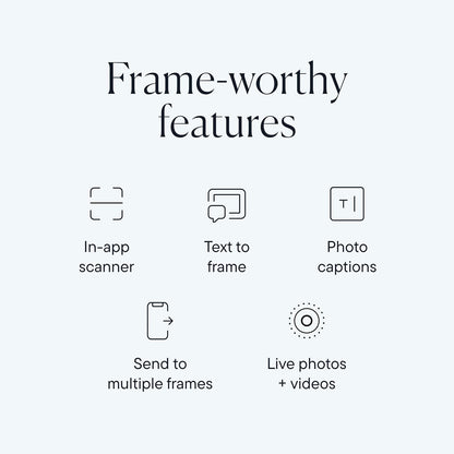 Carver 10.1" HD Digital Picture Frame - The Ultimate Gift for Memories with Easy WiFi Setup and Unlimited Storage