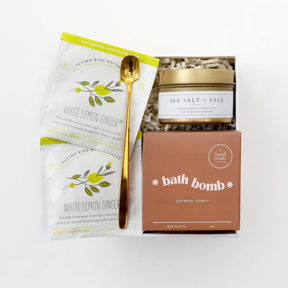 Indulge in Relaxation with the Unboxme Luxe Self Care Gift Box for Women | Thoughtful Premium Care Package Featuring a Sending Hugs Card | Ultimate Spa Basket for Wellness and Comfort