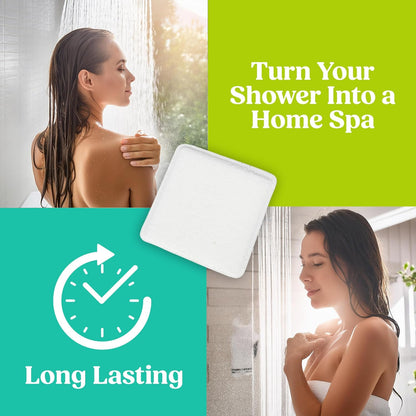 Revitalize Your Shower Experience with Eucalyptus Shower Steamers - Organic Aromatherapy Bombs Made in the USA