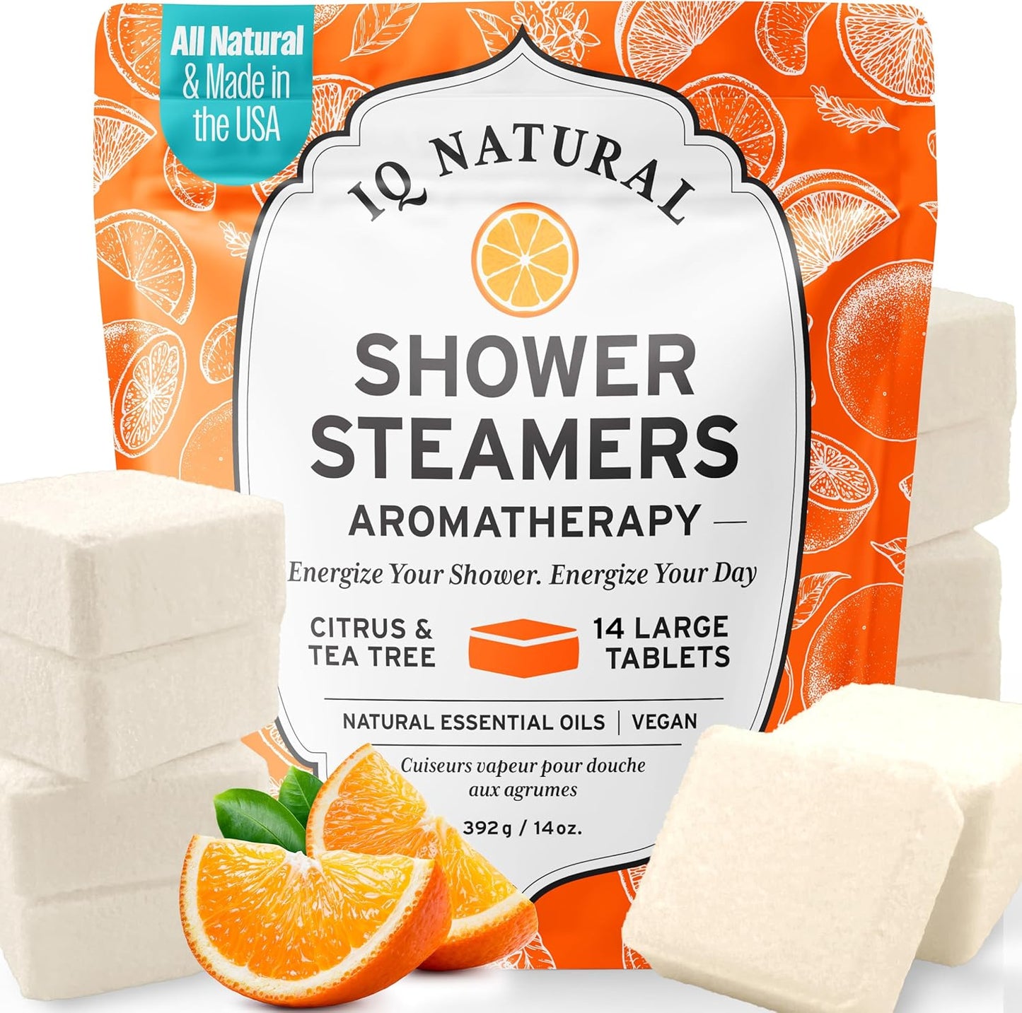 Revitalize Your Shower Experience with Eucalyptus Shower Steamers - Organic Aromatherapy Bombs Made in the USA