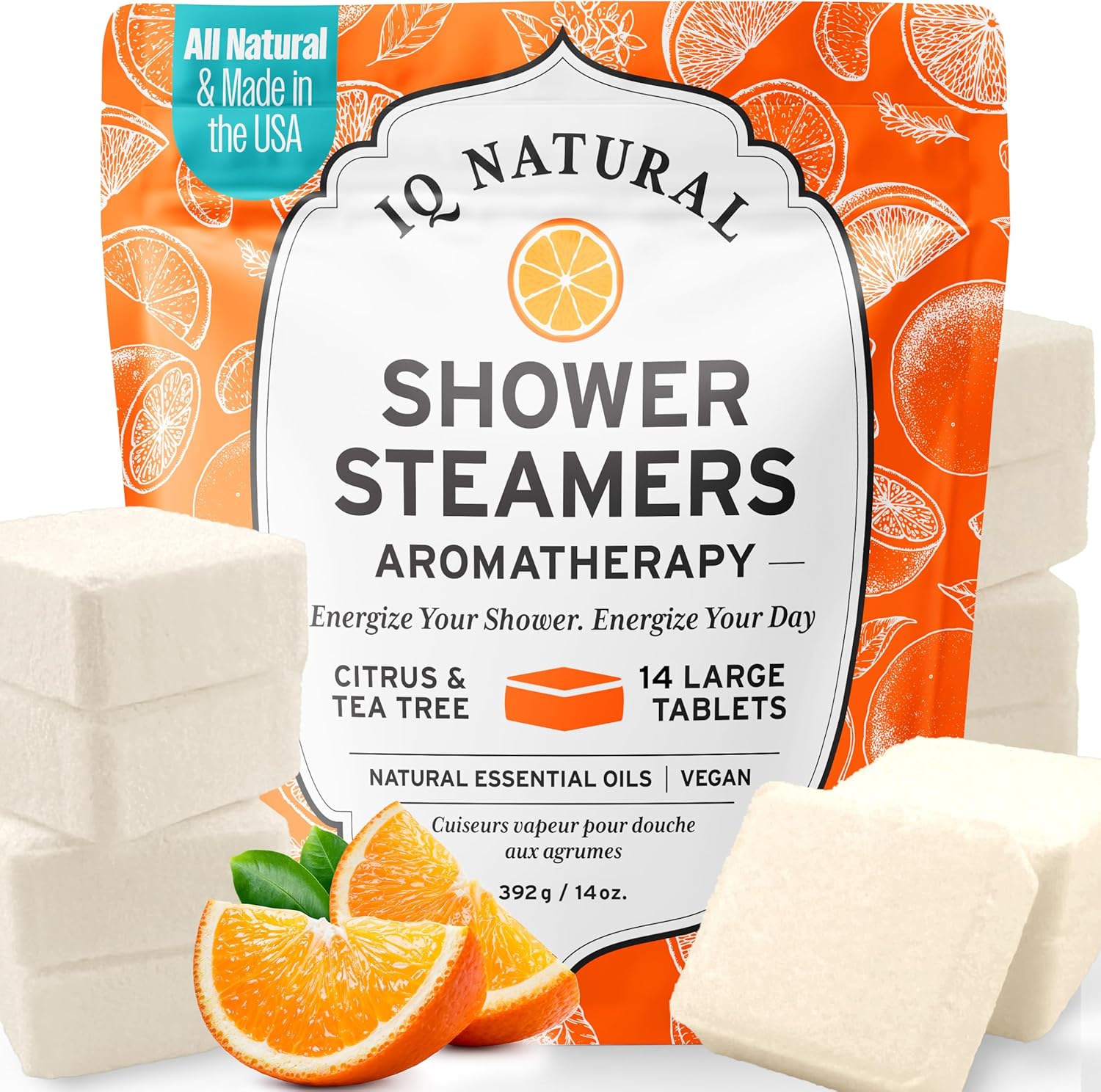 Revitalize Your Shower Experience with Eucalyptus Shower Steamers - Organic Aromatherapy Bombs Made in the USA