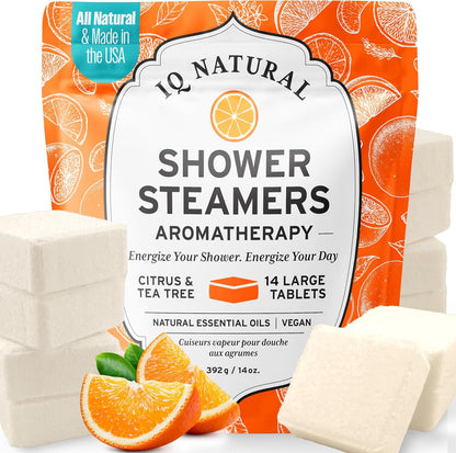 Revitalize Your Shower Experience with Eucalyptus Shower Steamers - Organic Aromatherapy Bombs Made in the USA