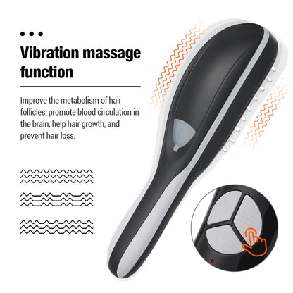 Revitalize Your Scalp with the Electric Spray Massage Comb - Microcurrent Therapy & Red/Blue Light for Hair Growth!